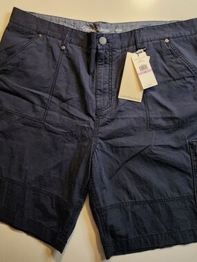 Calvin Klein Jeans Men's Dark Navy Cargo Shorts